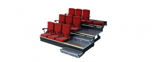 舒克前置伸縮看臺